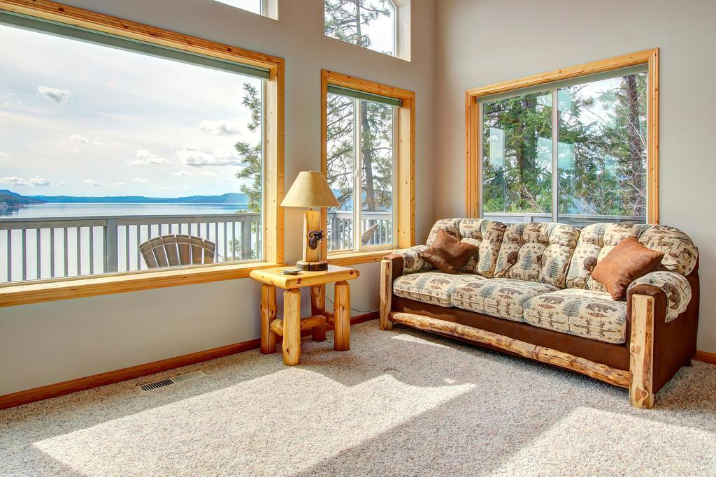 Beautiful Lake Coeur D'Alene Cabin On The Bay Hotell Mica Eksteriør bilde